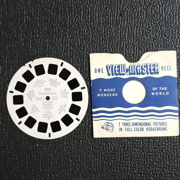 BEAUTIFUL Niagara Falls Canada View Master Reel Sawyer's Inc 1948 - Picture 1 of 3